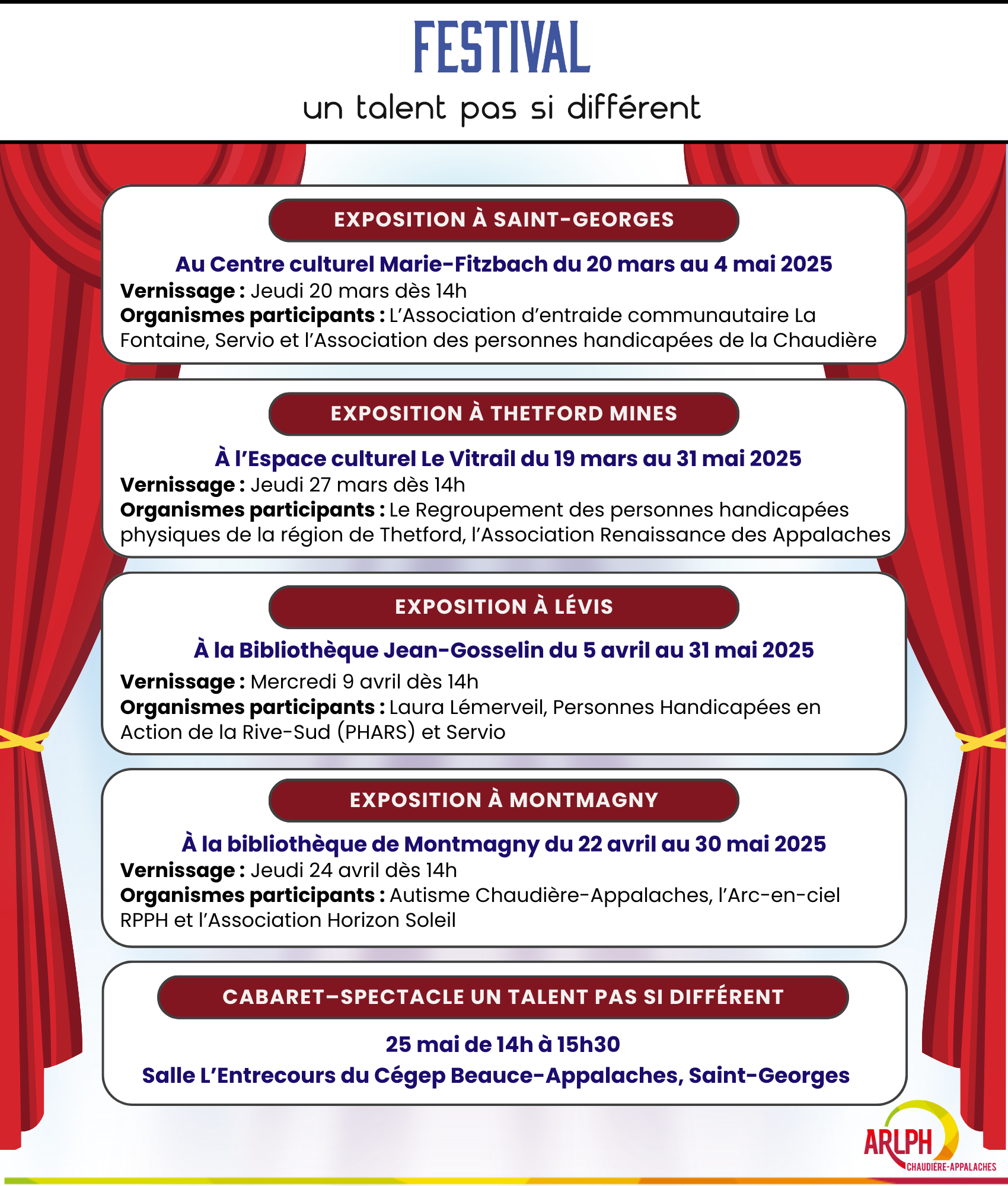 Festival Un talent pas si différent