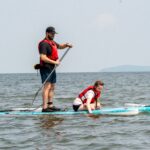 Planche à pagaie adaptée à Berthier sur mer