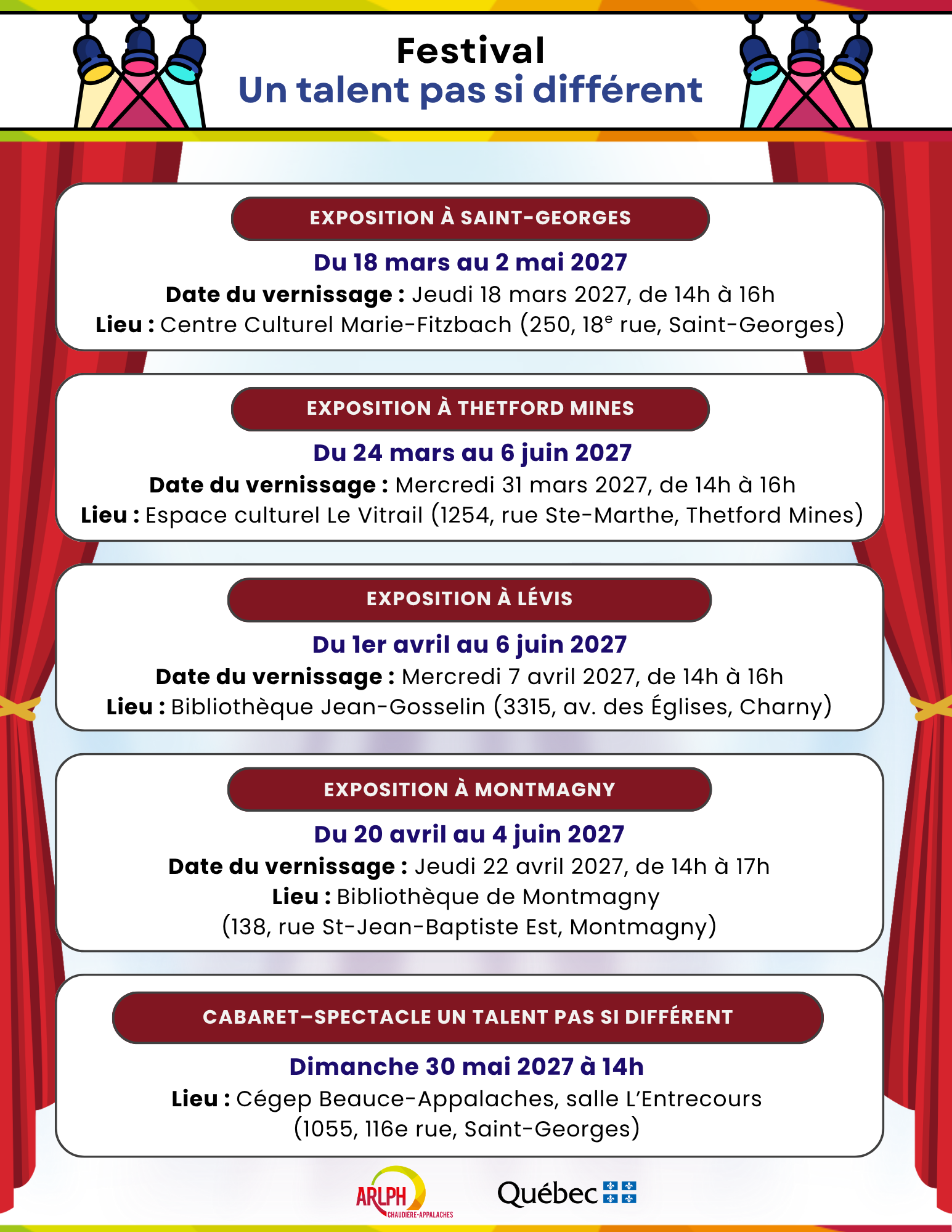 Festival Un talent pas si différent
